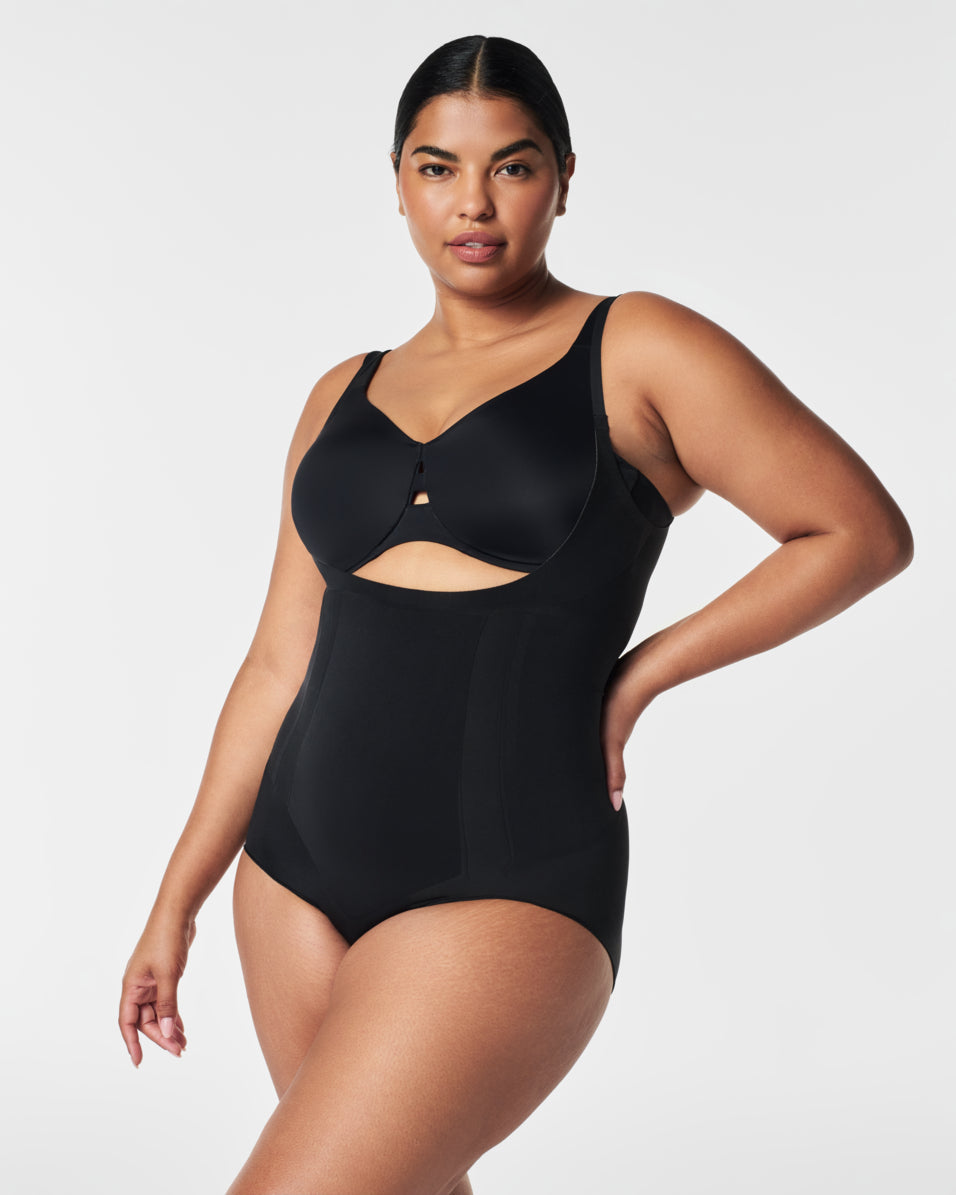 LUKUSAFIsculpt™ OnCore Open-Bust Brief Bodysuit