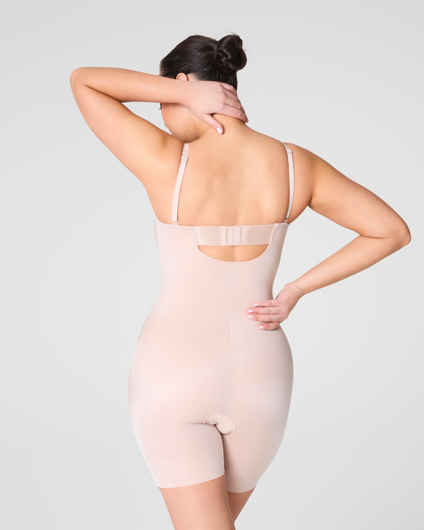 LUKUSAFIshape™ Suit Your Fancy Strapless Cupped Mid-Thigh Bodysuit