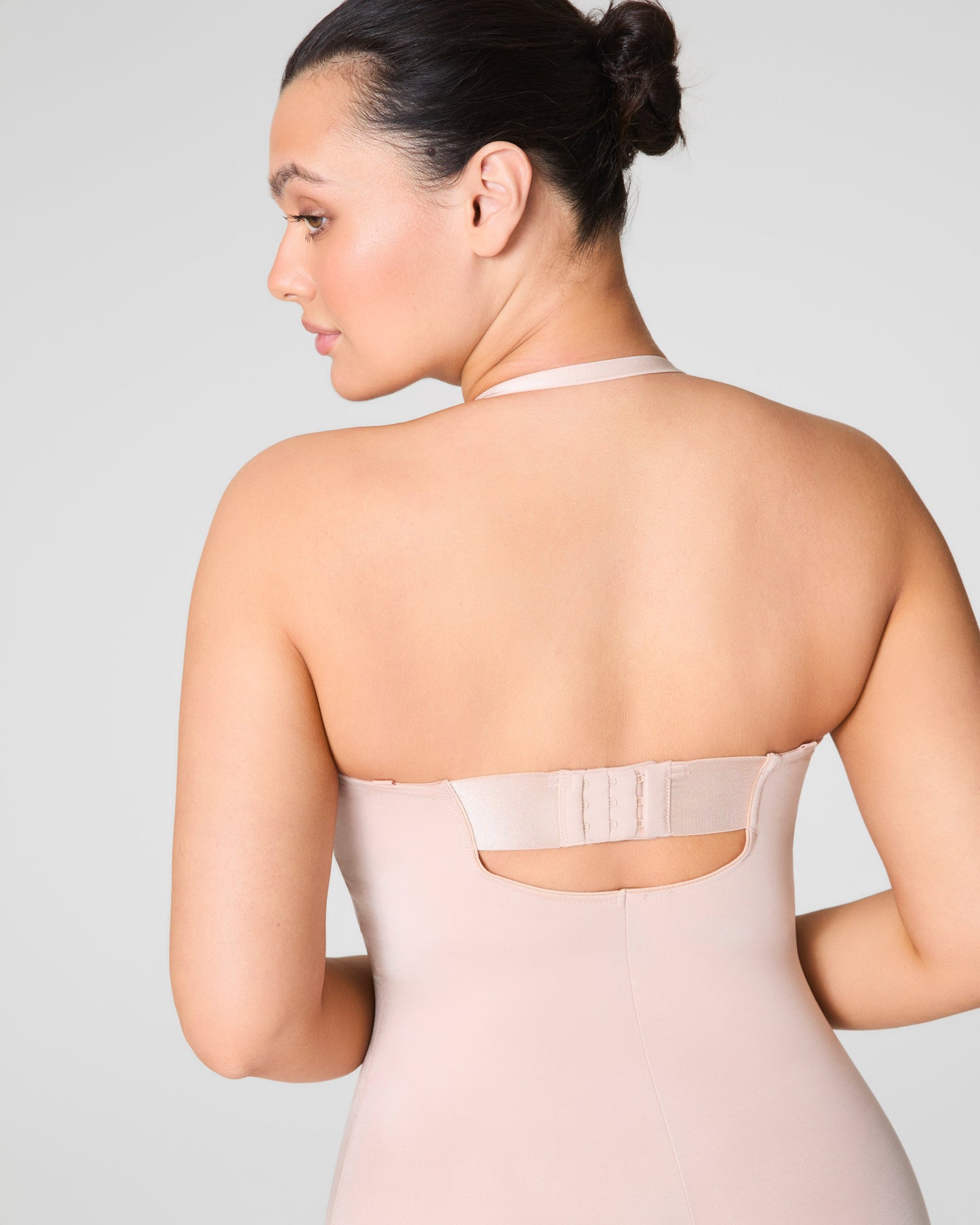 LUKUSAFIshape™ Suit Your Fancy Strapless Cupped Mid-Thigh Bodysuit