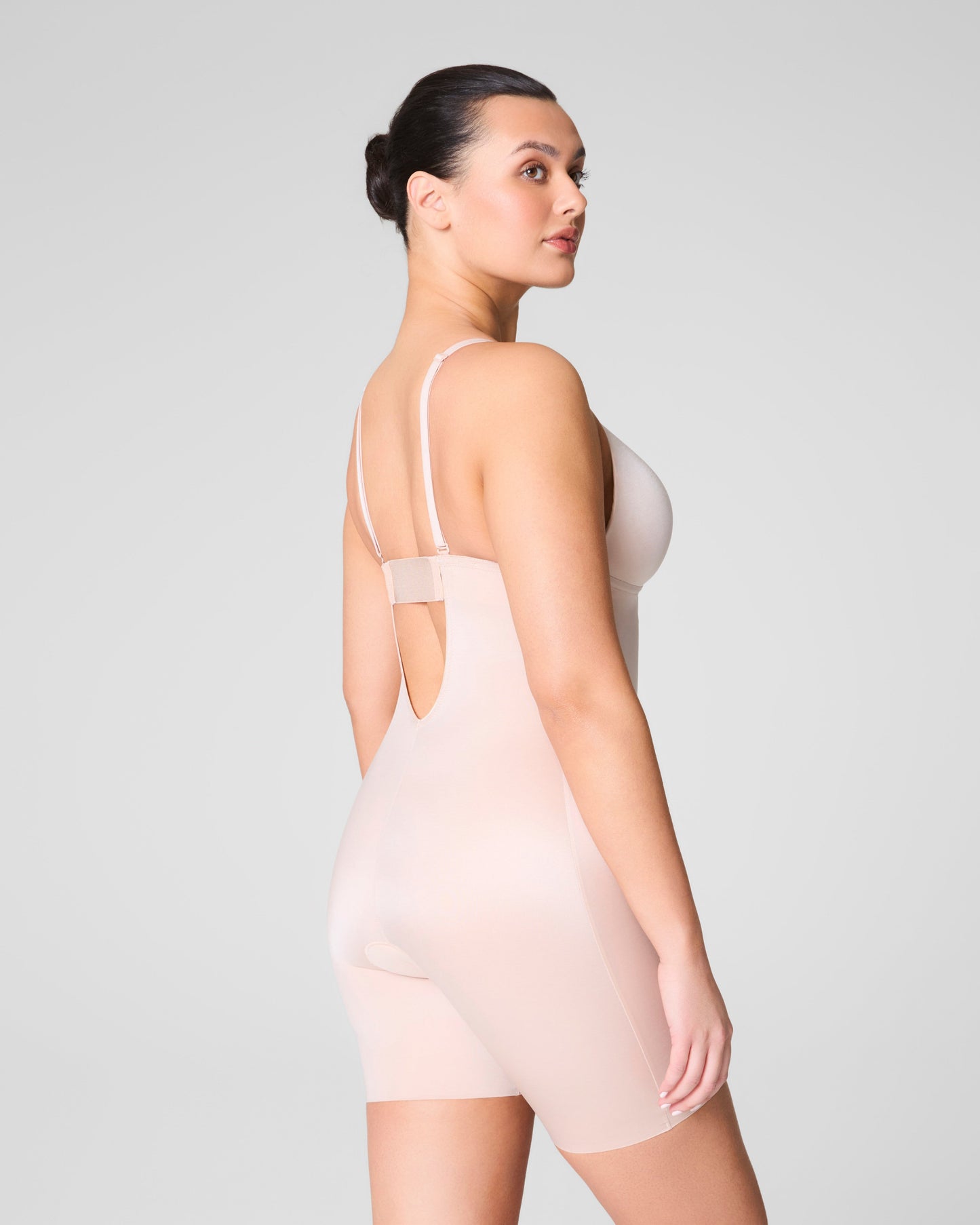 LUKUSAFIshape™ Suit Your Fancy Plunge Low-Back Mid-Thigh Bodysuit