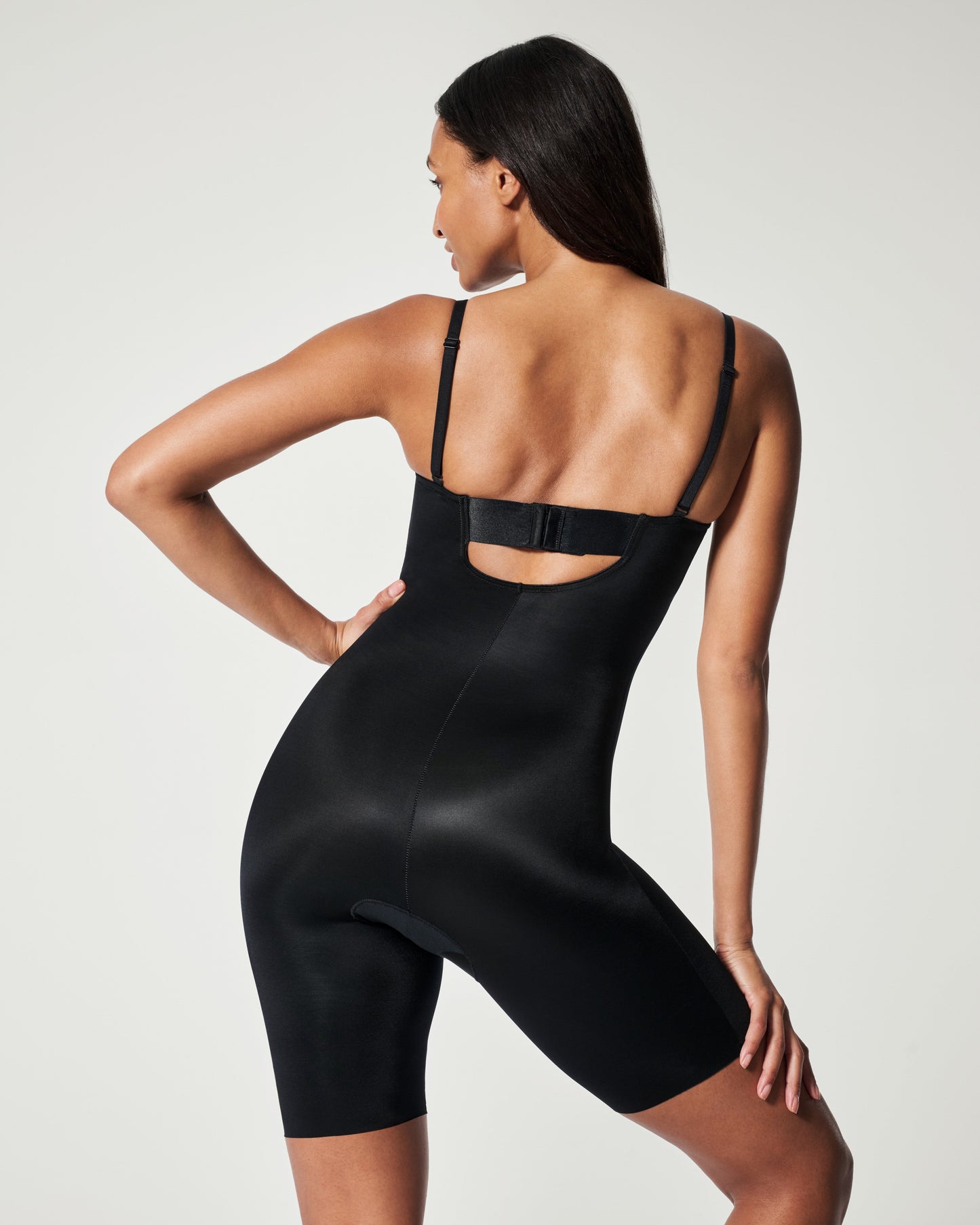 LUKUSAFIshape™ Suit Your Fancy Strapless Cupped Mid-Thigh Bodysuit