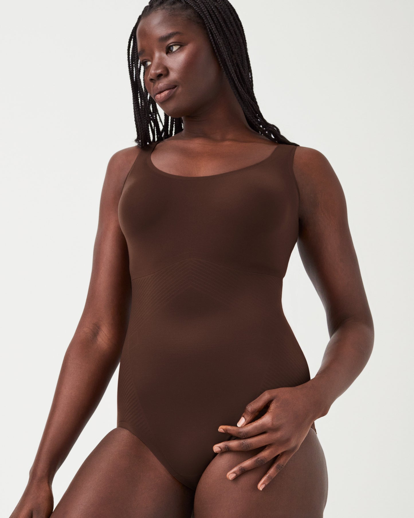 LUKUSAFIshape™ Invisible Tank Brief Bodysuit