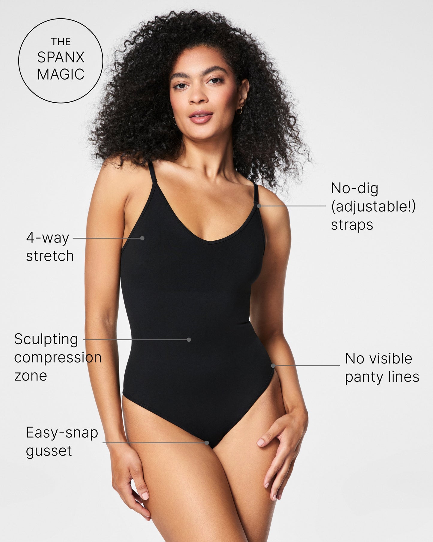 LUKUSAFIsculpt™ Seamless Power Thong Bodysuit