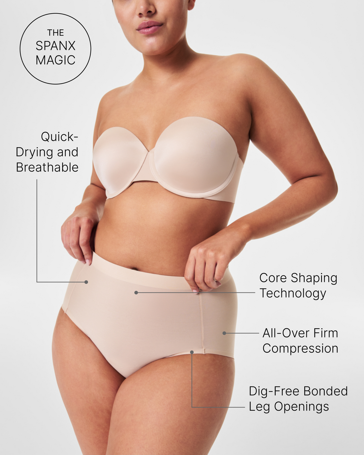 LUKUSAFIshape™ Sheer Control Brief