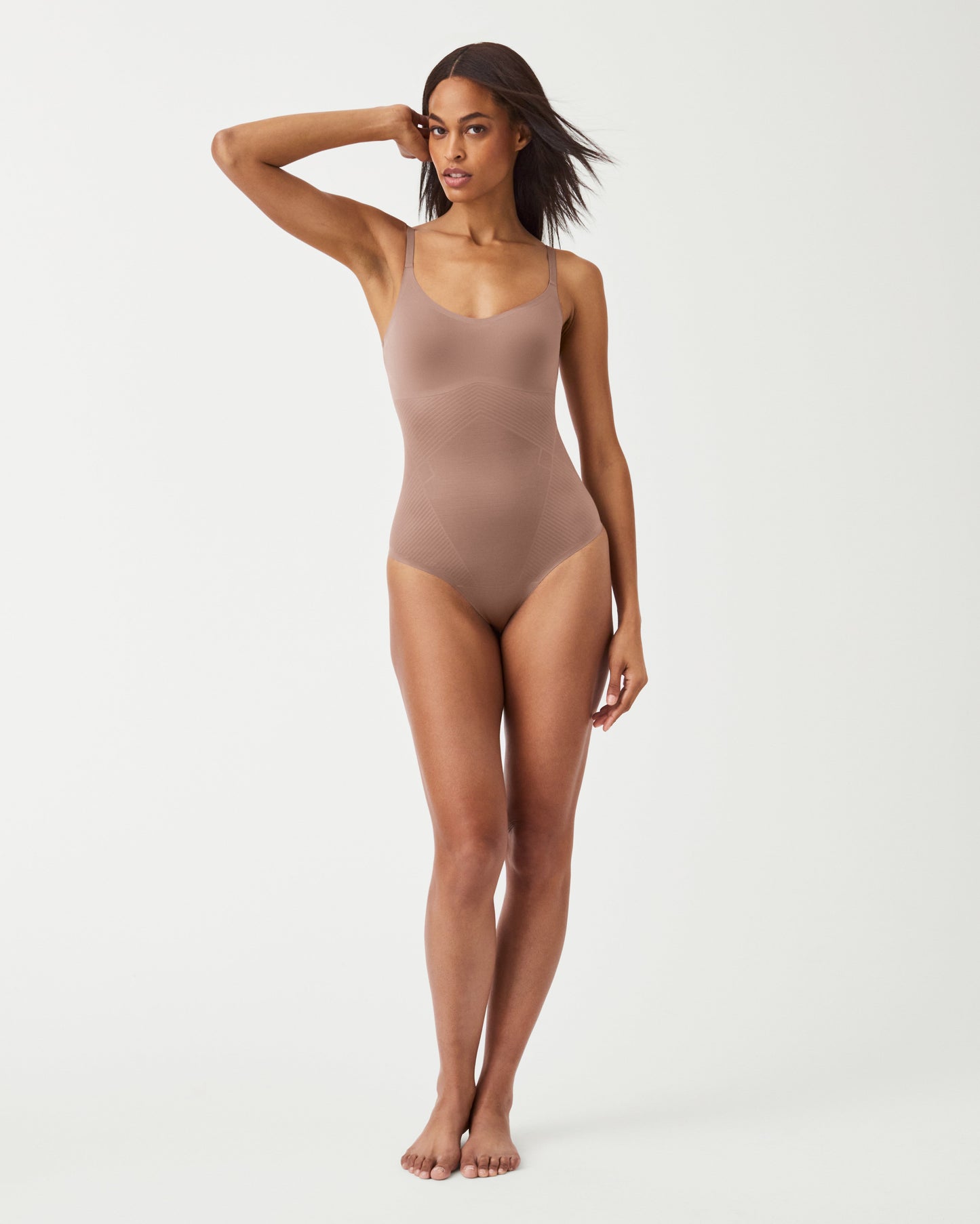 LUKUSAFIshape™ Invisible Cami Thong Bodysuit