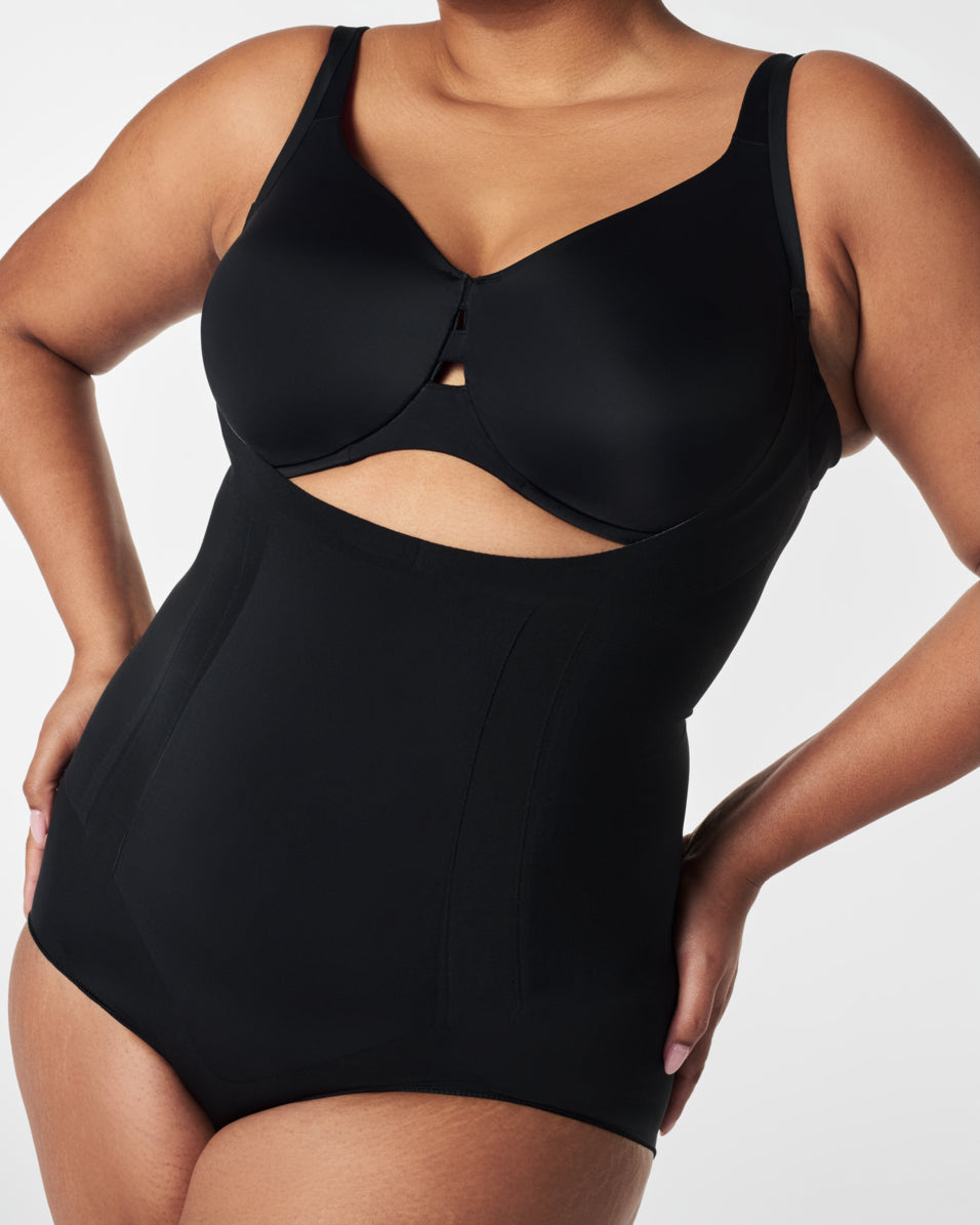 LUKUSAFIsculpt™ OnCore Open-Bust Brief Bodysuit