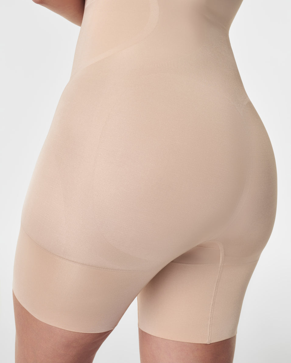 LUKUSAFIshape™ OnCore Open-Bust Mid-Thigh Bodysuit