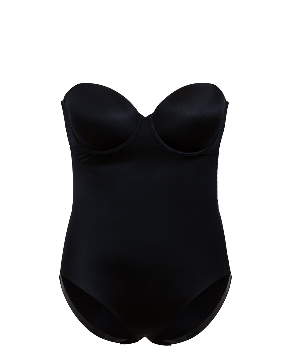 LUKUSAFIshape™ Suit Your Fancy Strapless Cupped Brief Bodysuit