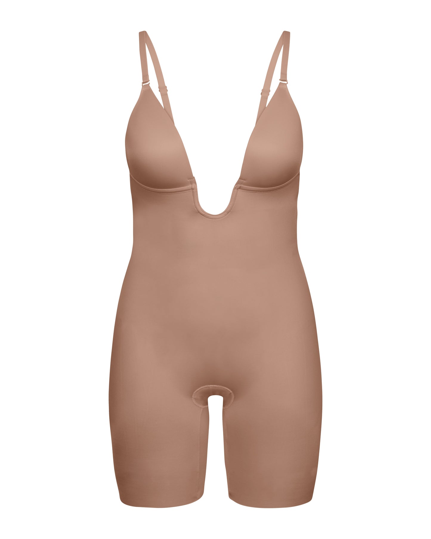 LUKUSAFIshape™ Suit Your Fancy Plunge Low-Back Mid-Thigh Bodysuit