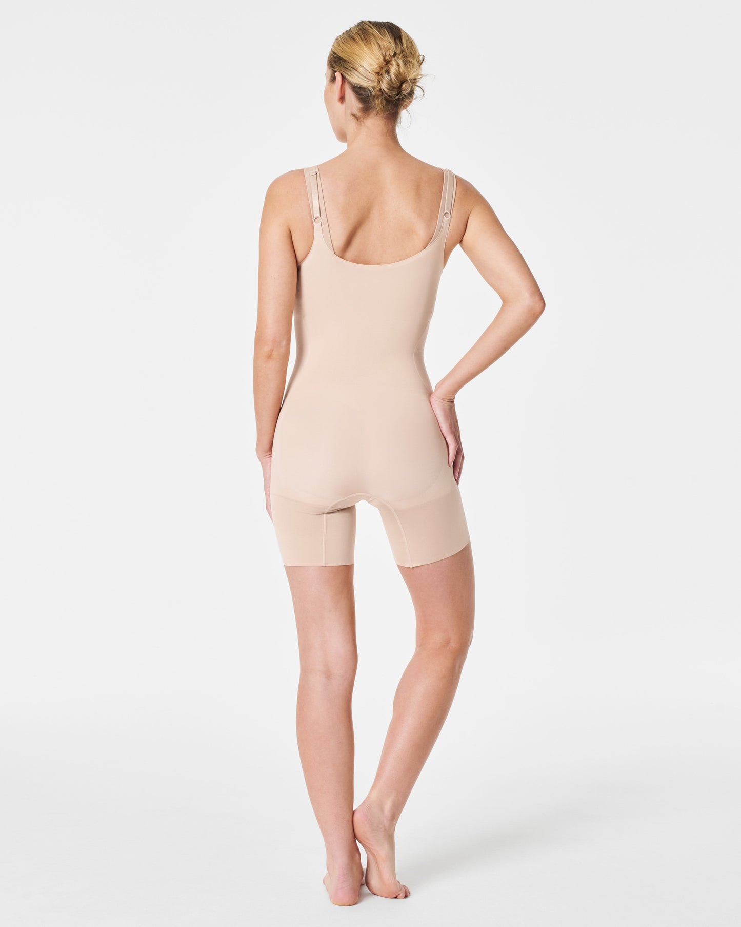 LUKUSAFIshape™ OnCore Open-Bust Mid-Thigh Bodysuit