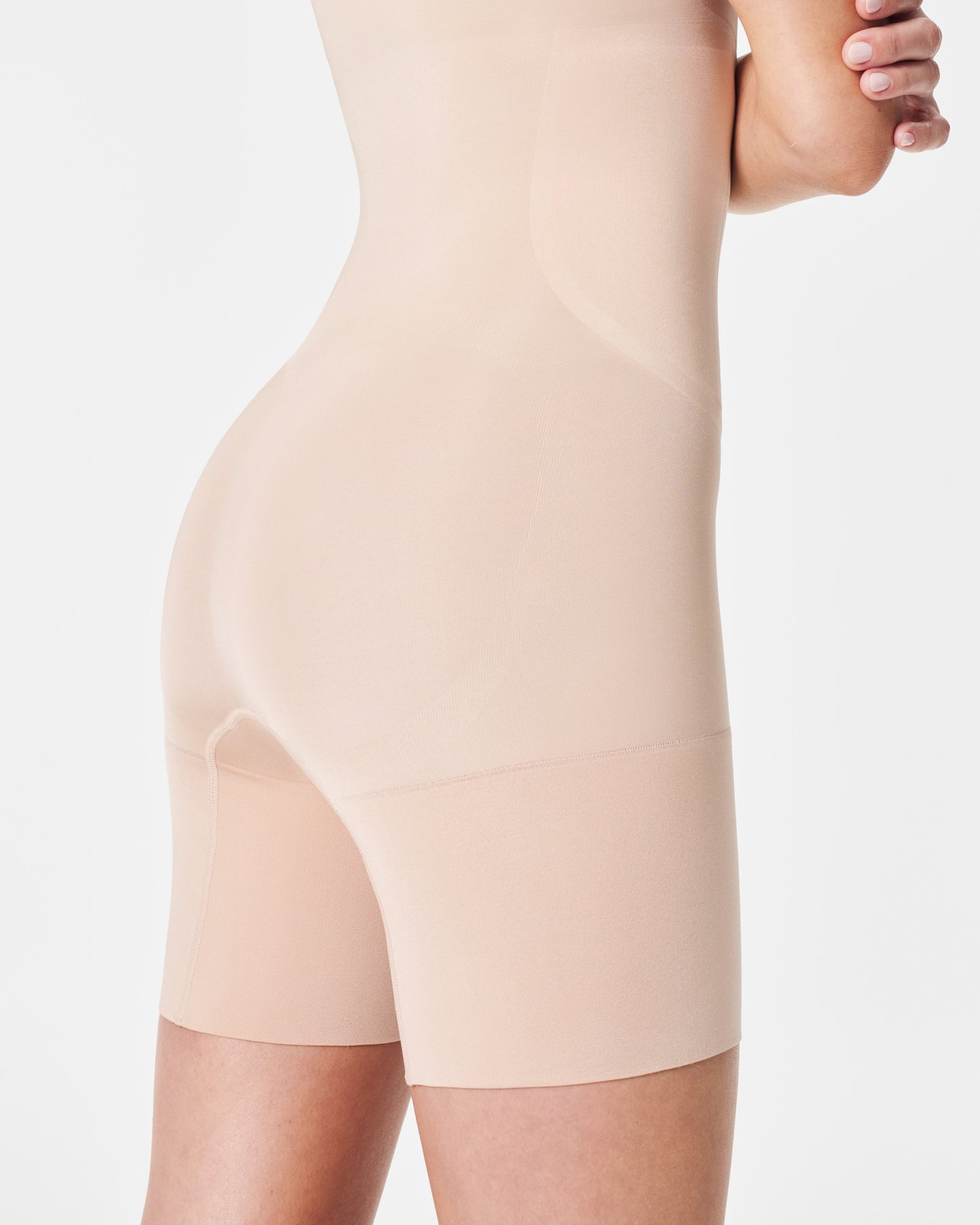 LUKUSAFIshape™ OnCore Open-Bust Mid-Thigh Bodysuit